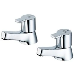 Armitage Shanks Sandringham 21 Bath Pillar Taps B3305