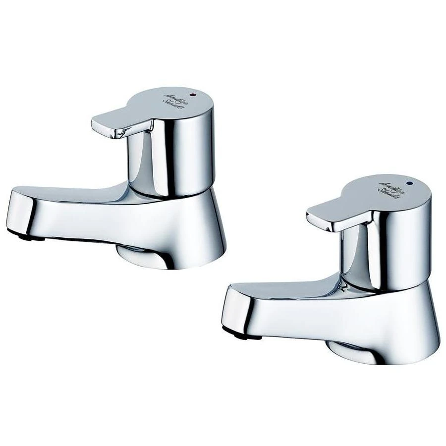 Armitage Shanks Sandringham 21 Bath Pillar Taps B3305
