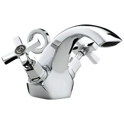 Bristan Art Deco Basin Mixer With Pop-Up Waste