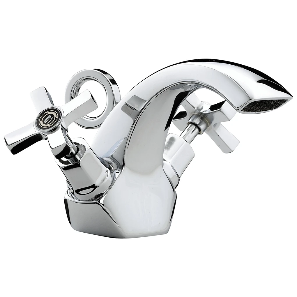 Bristan Art Deco Basin Mixer With Pop-Up Waste