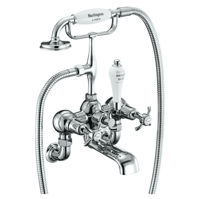 Burlington Anglesey Wall Mounted Bath Shower Mixer