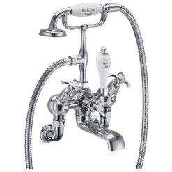 Burlington Anglesey Angled Wall Mounted Bath Shower Mixer
