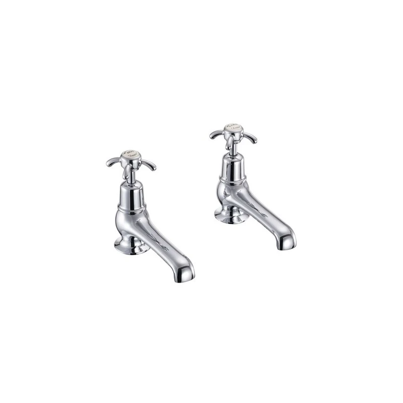Burlington Anglesey Bath Taps Chrome/Medici