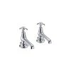Burlington Anglesey Regent Bath Taps Chrome/Medici -Burlington shop burlington anr3med