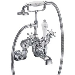 Burlington Birkenhead Regent Angled Wall Bath Shower Mixer