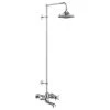 Burlington Tay Thermostatic Wall Bath Shower Mixer & Riser -Burlington shop burlington bt2ws v16