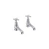 Burlington Claremont Bath Taps Chrome/White -Burlington shop burlington cl3