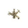 Burlington Claremont Basin Mixer With Pop Up Waste Gold/White 1 Burlington Claremont Basin Mixer With Pop Up Waste Gold/White -Burlington shop burlington cl4qtgold