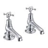 Burlington Claremont Regent Bath Taps Chrome/Medici
