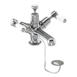 Burlington Kensington Basin Mixer With Plug & Chain Waste