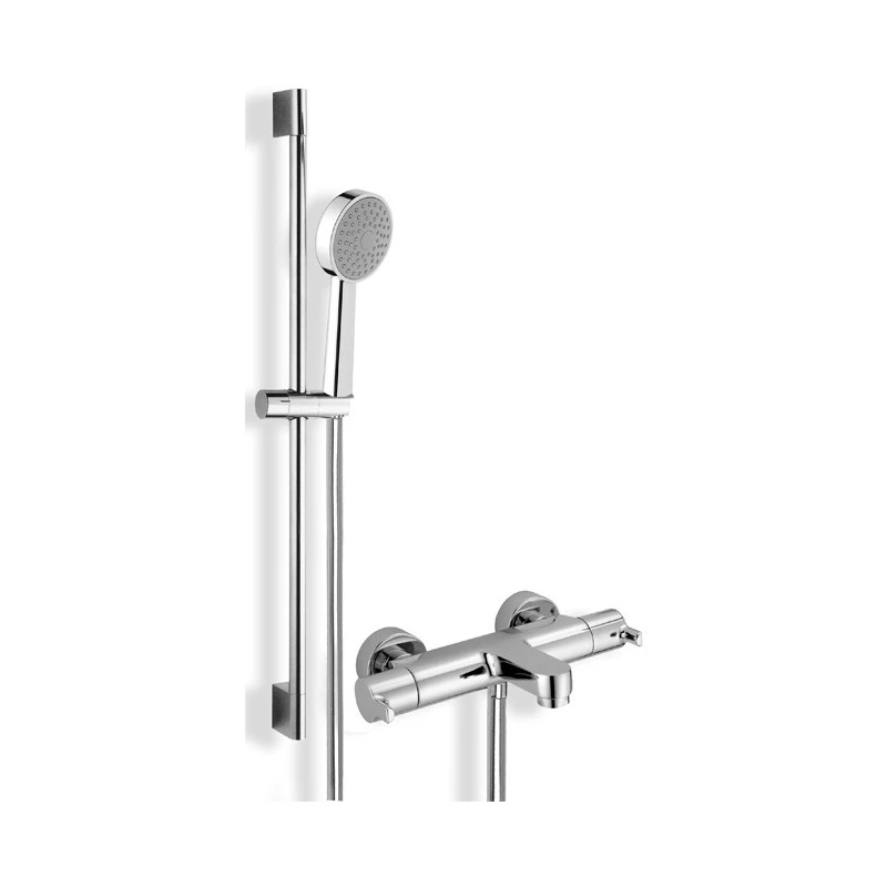 Cifial Coule Themostatic Bath/Shower Flexi Shower Kit Chrome