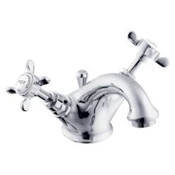 Deva Coronation Mono Basin Mixer With Pop Up Waste