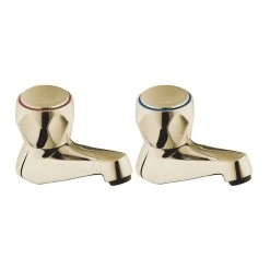Deva Profile Bath Taps Gold