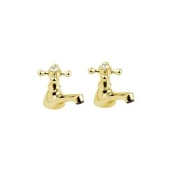 Deva Tudor Bath Taps Gold