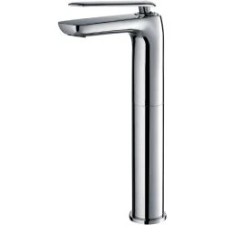 Flova Allore Tall Single Lever Basin Mixer With Clicker Waste