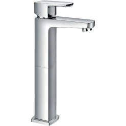 Flova Dekka Tall Single Lever Basin Mixer With Clicker Waste