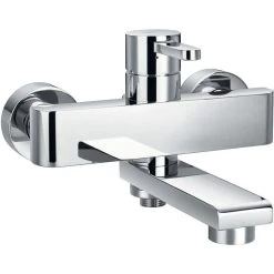 Flova Essence Wall Mounted Manual Bath Shower Mixer