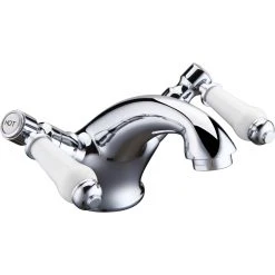 Frontline Aquaflow Holborn Lever Mono Basin Mixer With Click-Clack Waste