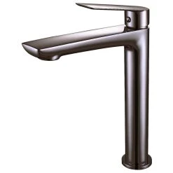 Frontline Aquaflow Sleek Tall Basin Mixer Matt Rhodium