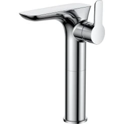 Frontline Aquaflow Vido Tall Mono Basin Mixer With Click-Clack Waste