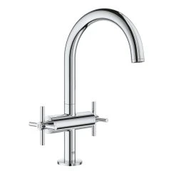 Grohe Atrio Cross Handle Basin Mixer L-Size 21019