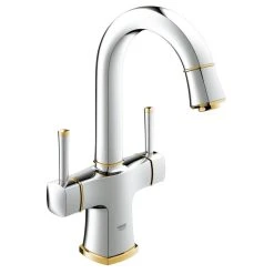 Grohe Grandera Mono Basin Mixer 1/2″ Large 21107 Chrome/Gold