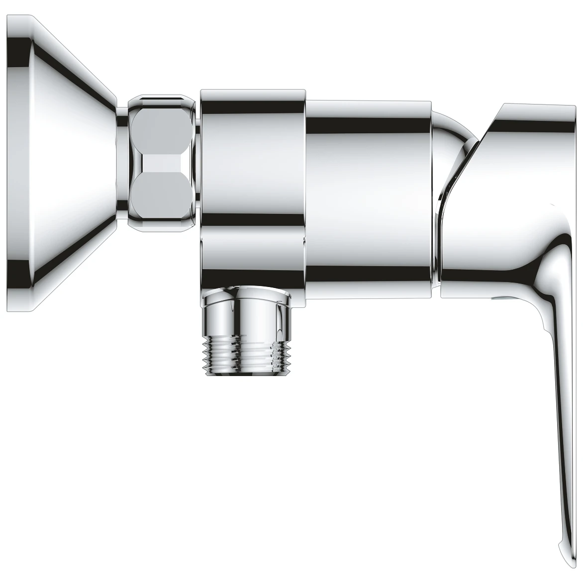 Grohe Bauloop Exposed Single-Lever Shower Mixer 23633 - Image 2