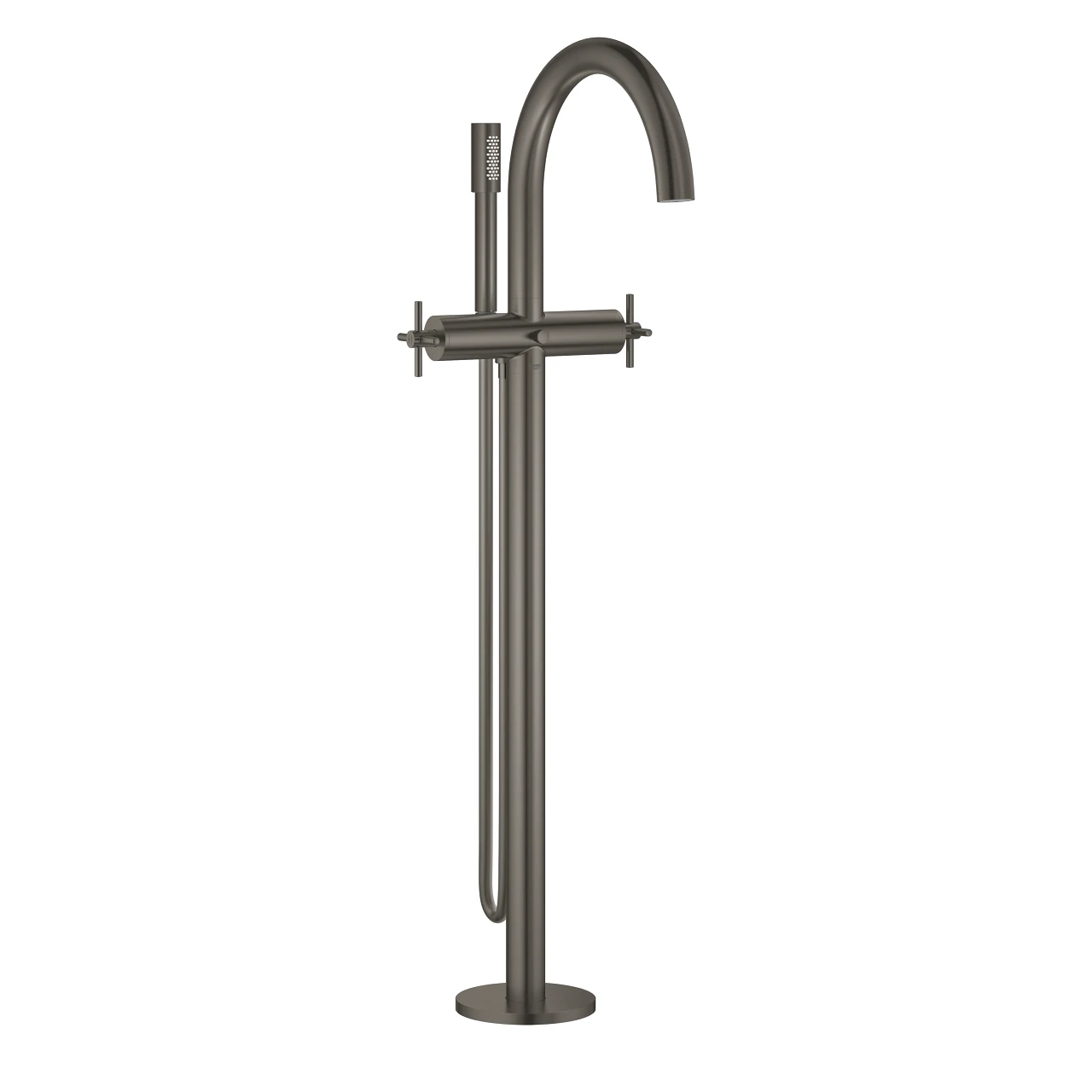 Grohe Atrio Floor Bath Mixer 25044 Brushed Graphite