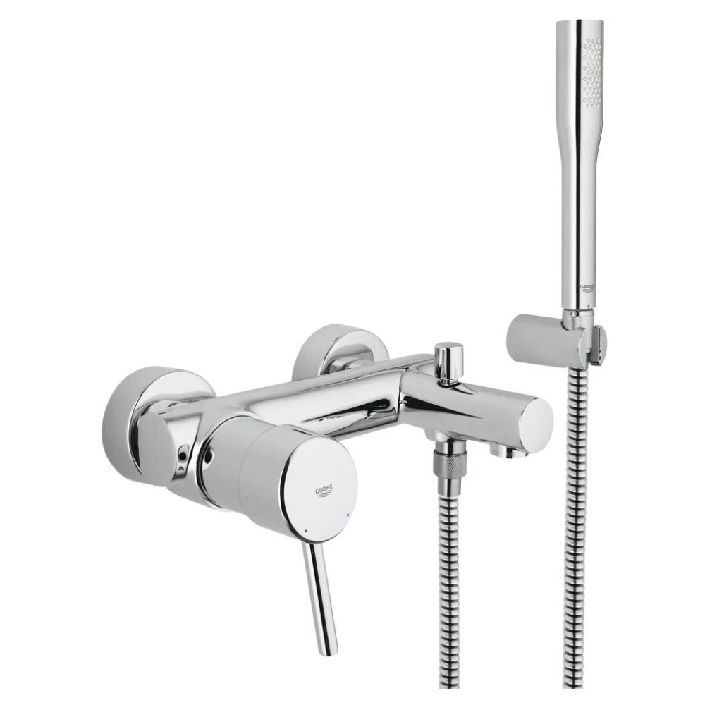 Grohe Concetto Wall Mounted Bath/Shower Mixer & Kit 1/2″ 32212 Grohe Concetto Wall Mounted Bath/Shower Mixer & Kit 1/2″ 32212 -Burlington shop grohe 32212001