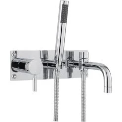 Hudson Reed Tec Single Lever Wall Mounted Bath Shower Mixer