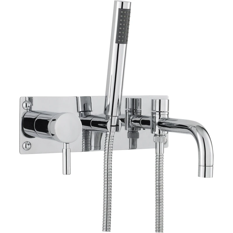 Hudson Reed Tec Single Lever Wall Mounted Bath Shower Mixer