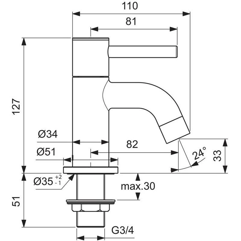 Ideal Standard Ceraline Bath Pillar Taps BC187 Chrome Ideal Standard Ceraline Bath Pillar Taps BC187 Chrome -Burlington shop ideal standard bc187aa 2