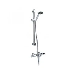 Inta Thermostatic Wall Bath Shower Mixer With Slide Rail Kit