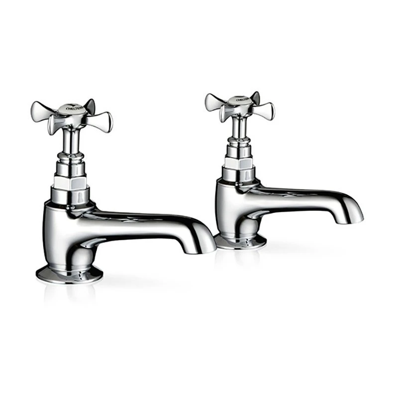 Mira Virtue Bath Pillar Taps