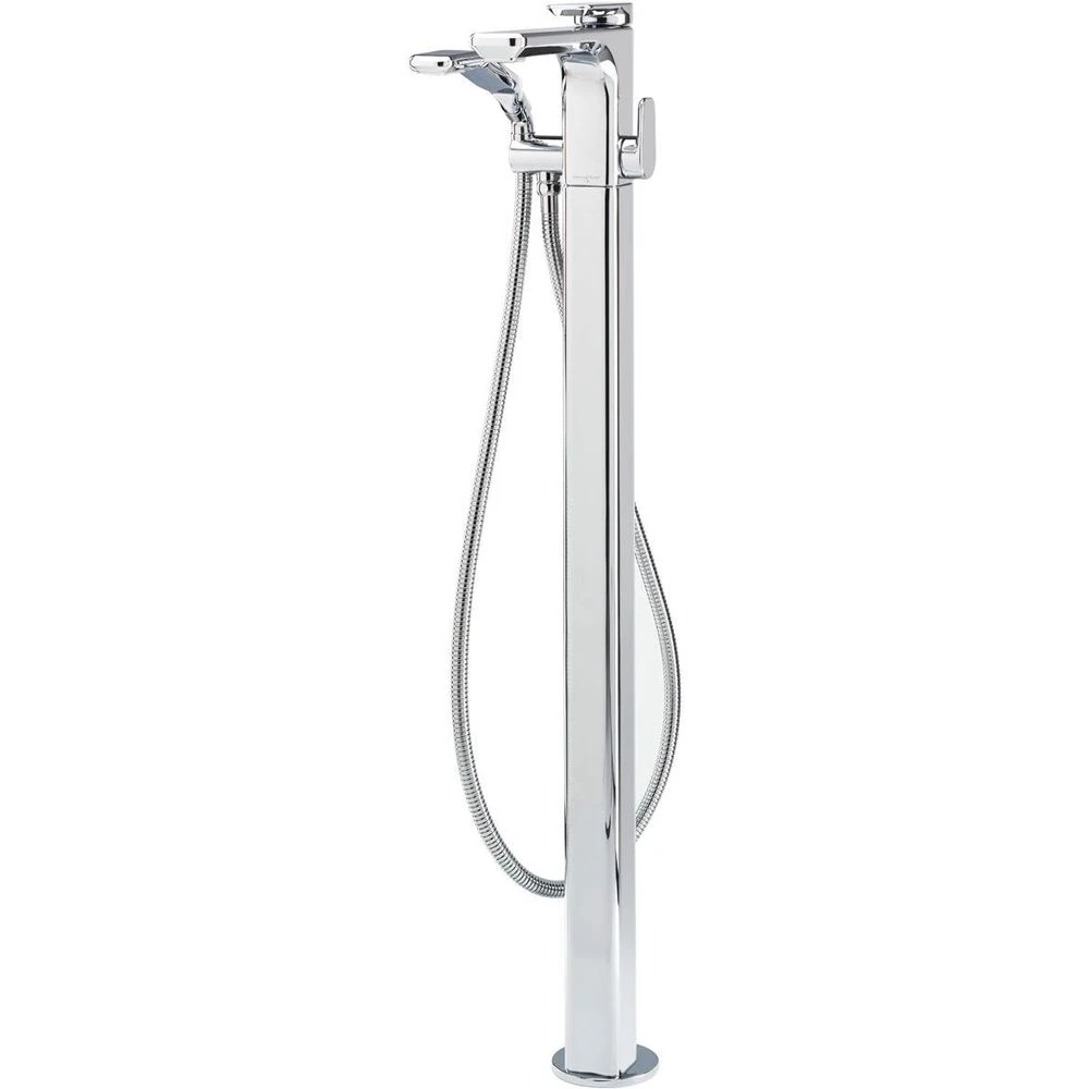 Perrin & Rowe Hoxton Freestanding Bath Shower Mixer Nickel Perrin & Rowe Hoxton Freestanding Bath Shower Mixer Nickel -Burlington shop perrin rowe 3440ni