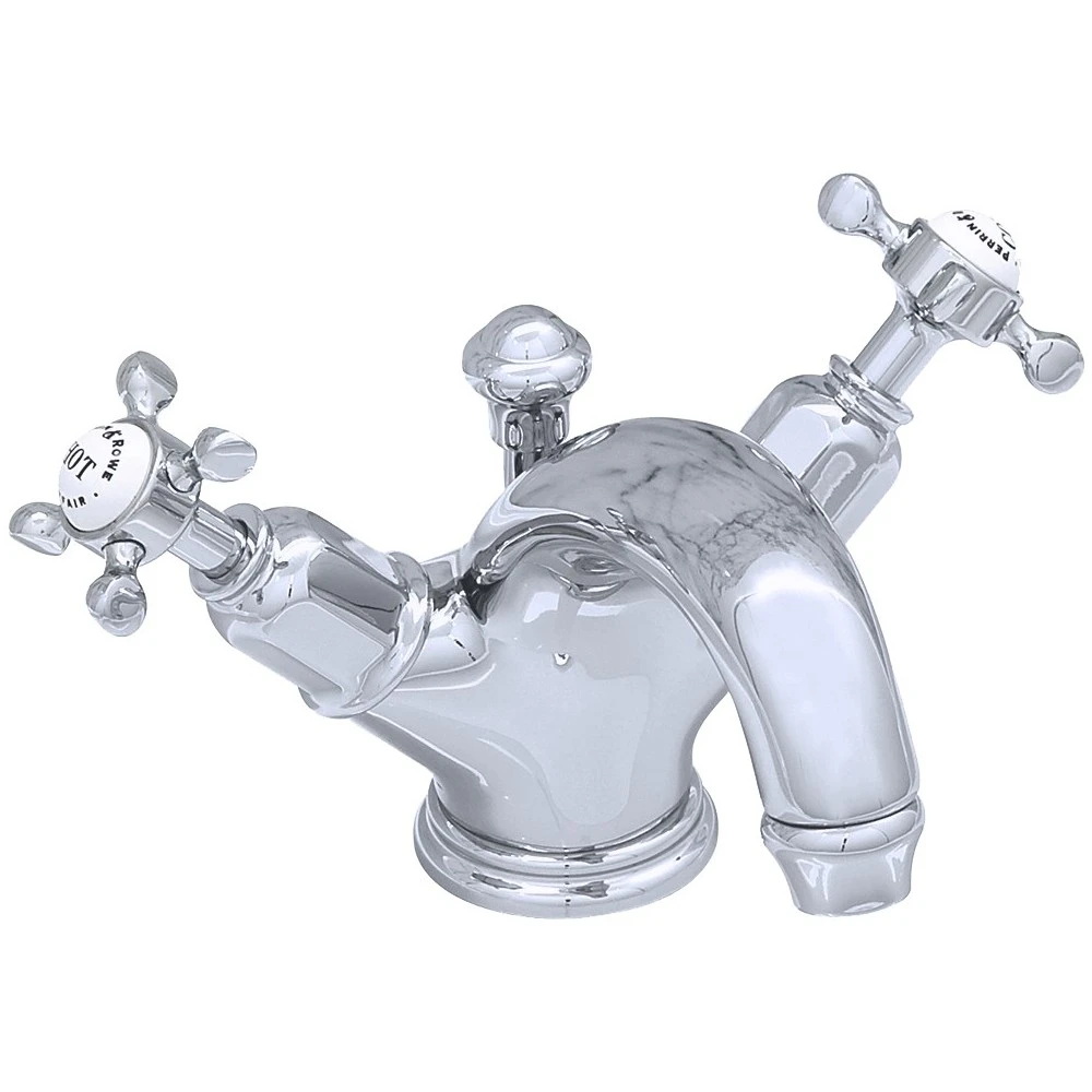 Perrin & Rowe Monobloc Basin Mixer with Crosshead Handles Gold Perrin & Rowe Monobloc Basin Mixer With Crosshead Handles Gold -Burlington shop perrin rowe 3626ig