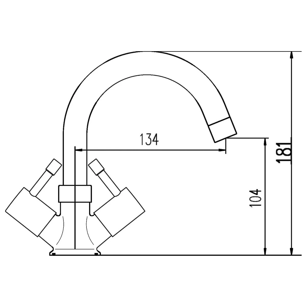 Premier Series Two Mono Basin Mixer Premier® Premier Series Two Mono Basin Mixer -Burlington shop premier fj317 2