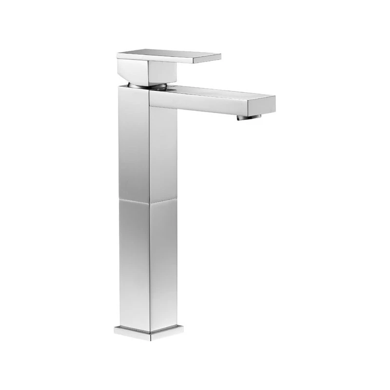 Pura Bathrooms Imex Pura Bloque Tall Single Lever Basin Mixer With Clicker Waste