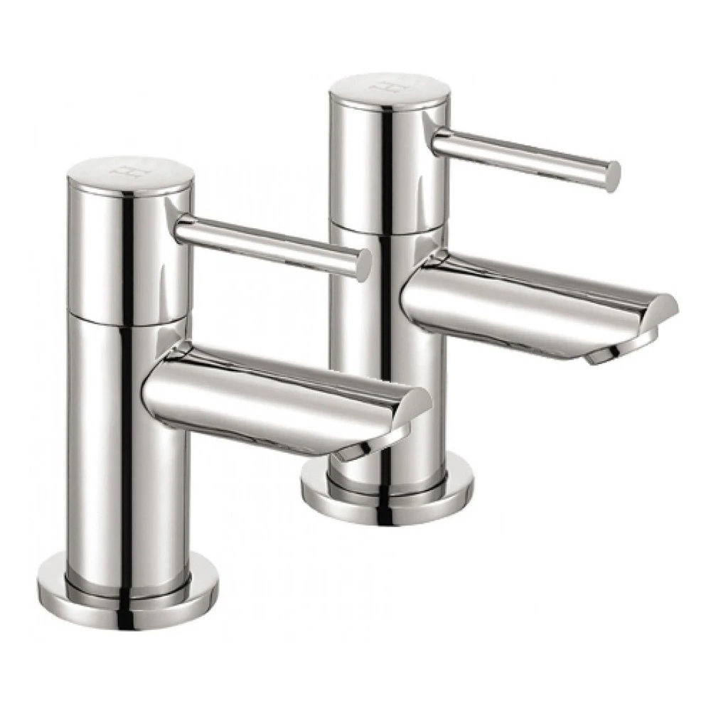 Pura Bathrooms Imex Pura Ivo Bath Pillar Taps (Pair)