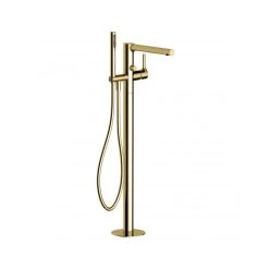 RAK CERAMICS RAK Sorrento Freestanding Bath Shower Mixer Brushed Gold