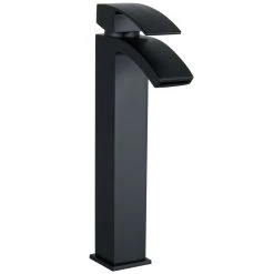 Trisen Knole Tall Mono Basin Mixer Tap Black