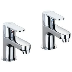 Twyford X50 3/4″ Bath Pillar Taps Pair