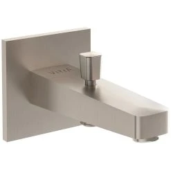 Vitra Root Square Spout With Handshower Outlet Nickel